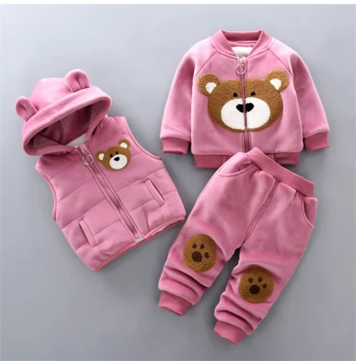 Ropa de Bebé Nueva de Invierno para Niños y Niñas