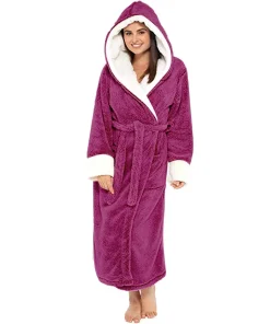 Ropa de dormir cálida de invierno para mujer