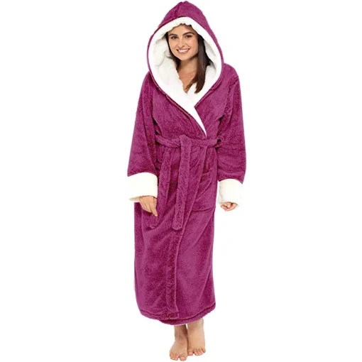 Ropa de dormir cálida de invierno para mujer