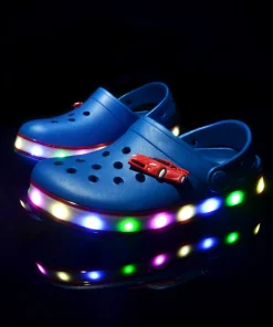 Sandalias LED iluminadas para niños