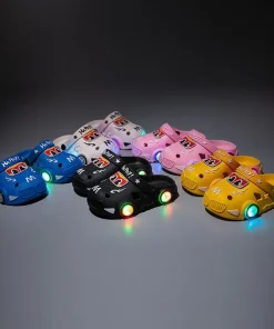 Sandalias niños coche luz LED