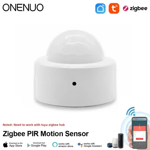 Sensor de Movimiento Inteligente PIR Mini Tuya Zigbee