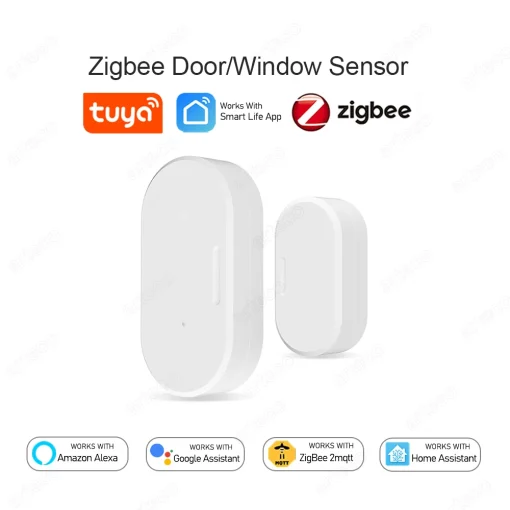 Sensor de PuertaVentana Inteligente Zigbee Tuya