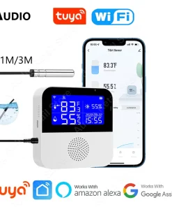 Sensor de Temperatura y Humedad WiFi Tuya