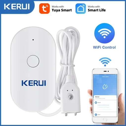 Sensor de agua Wi-Fi KERUI