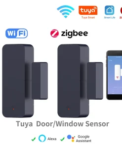 Sensor de puerta y ventana Zigbee WiFi Tuya