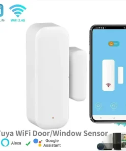 Sensor de puertaventana WiFi Tuya