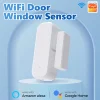 Sensor de puertaventana inteligente Tuya WiFi