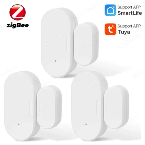 Sensor de puertaventana inteligente Tuya ZigBee