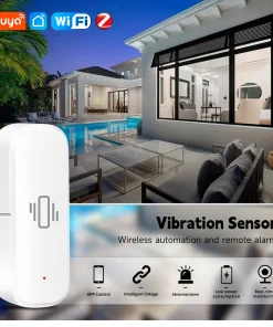 Sensor de vibración Tuya Smart Life ZigBee