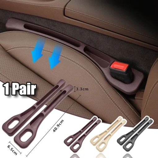 Separador organizador antigoteo universal impermeable para hueco de asiento de coche 2 piezas