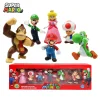 Set 6 figuras Super Mario PVC