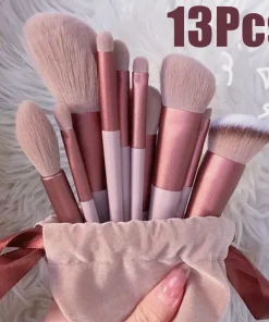 Set de brochas de maquillaje de 13 piezas