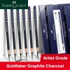 Set de dibujo de grafito y carboncillo x 56 Faber Castell