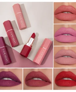 Set de labiales mate de 6 colores