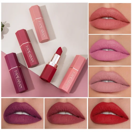 Set de labiales mate de 6 colores