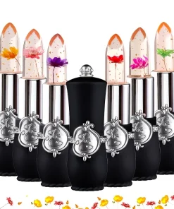 Set de lápiz labial de gelatina de flores