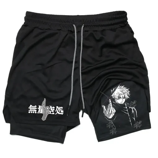 Shorts de Gimnasio Jujutsu Kaisen