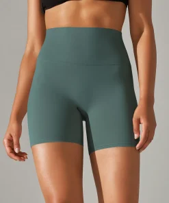 Shorts de Yoga para mujer, para fitness, running, ciclismo, transpirables, deportivos, cintura alta para ejercicio