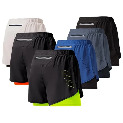 Shorts deportivos de running para hombre