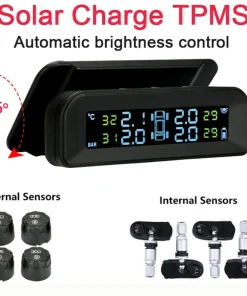 Sistema alarma seguridad presión neumáticos TPMS coche