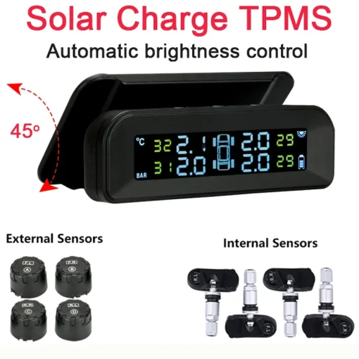 Sistema alarma seguridad presión neumáticos TPMS coche