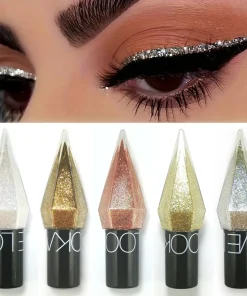 Sombra líquida de ojos con brillo diamante