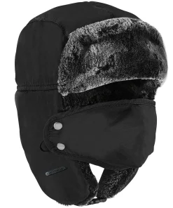 Sombrero de orejeras Ushanka de piloto, invierno