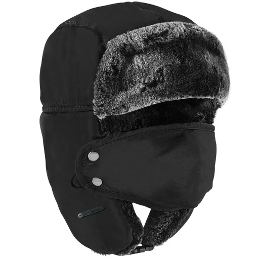 Sombrero de orejeras Ushanka de piloto, invierno