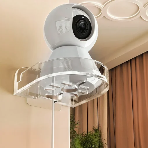 Soporte Universal para Cámara CCTV sin Taladro - Almacenamiento Duradero y Ahorro de Espacios