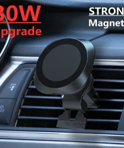 Soporte inalámbrico para coche de 30 W con carga magnética