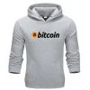 Sudadera con capucha de Bitcoin para hombre