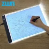 Tablero de Dibujo LED regulable de 3 niveles A3A4A5