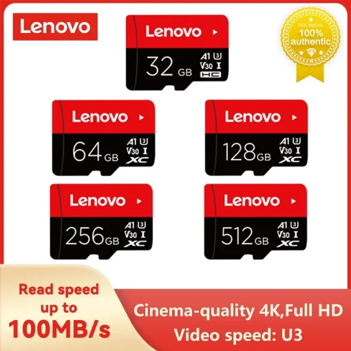 Tarjeta de memoria Lenovo 512GB 256GB 128GB 64GB 32GB