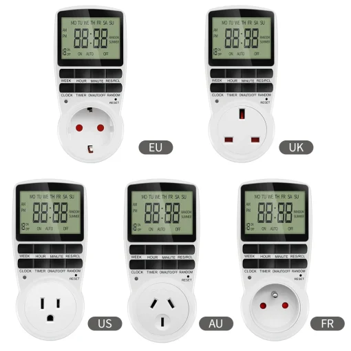 Temporizador digital electrónico programable 220V