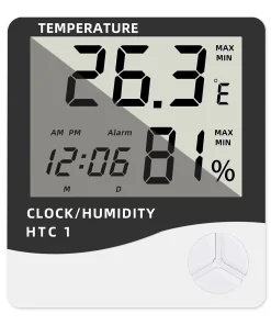 Termómetro Higrómetro Temperatura Humedad LCD HTC 12