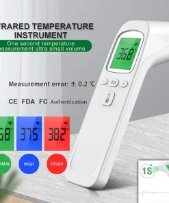 Termómetro Infrarrojo Digital LCD Cuerpo Temperatura Niños Adultos Fiebre IR Niños