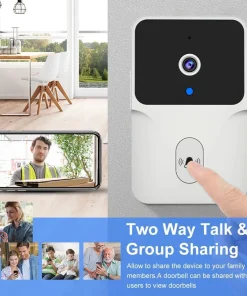 Timbre inalámbrico con video WiFi HD Tuya Smart Home