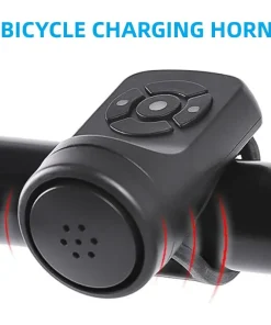 Timbre para bicicleta eléctrico con carga USB