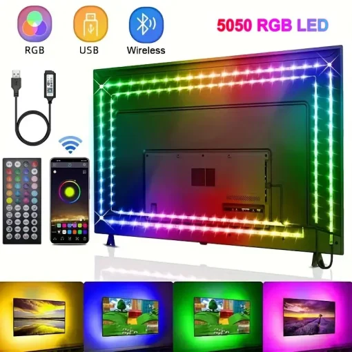 Tira LED USB de 5050 RGB Smart