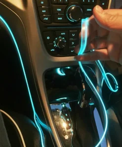 Tira LED de ambiente interior para coche 5m