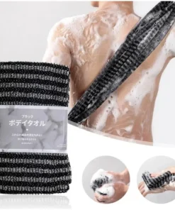 Toalla exfoliante de baño japonesa de nailon