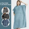 Toalla poncho de surf con capucha