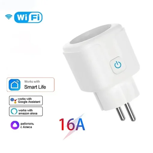 Toma de corriente wifi Tuya EU 1620A