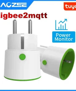 Toma eléctrica inteligente Zigbee de Tuya con temporizador de control de energía