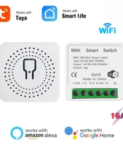 Tuya 16A MINI WiFi Interruptor DIY Control Remoto