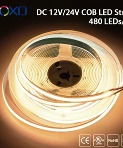 UL COB LED Tira Luces 320-480 LEDsm