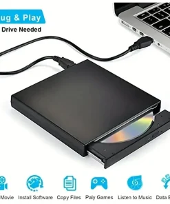 Unidad externa CD DVD, USB 2.0