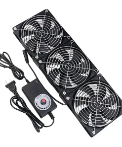 Ventilador de Escape de Baño de 12cm, 3000 RPM