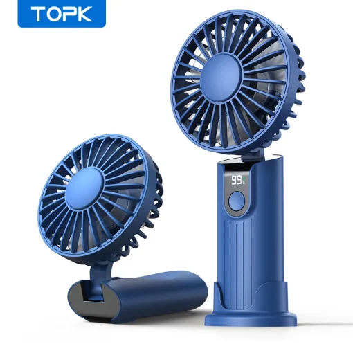 Ventilador portátil TOPK 5000mAh mini